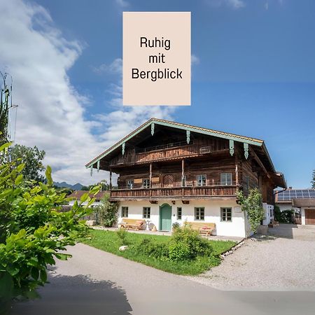 Appartamento Historischer Albererhof Übersee Esterno foto